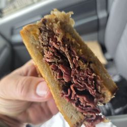 Sofi Deli - Reuben - thick with pastrami