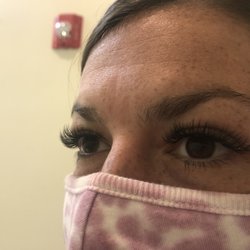 Angel Tips Nail Spa - Eye lashes done by Ivy!