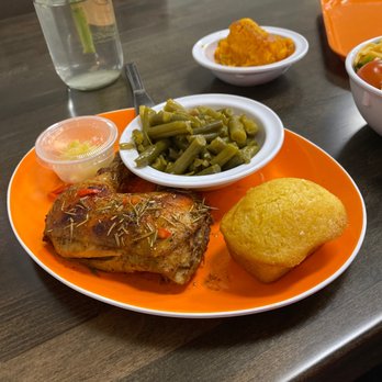Charlotte’s Cafeteria by Simply Panache - Baked chicken lunch - Cafeteria Near Me - Hampton, Virginia