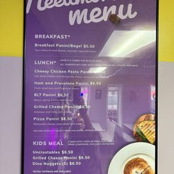 Needmore Coffee - Food menu