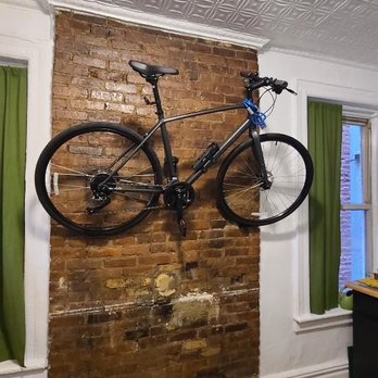 Nikolay Handyman - Bike mounted to wall - Handyman Near Me