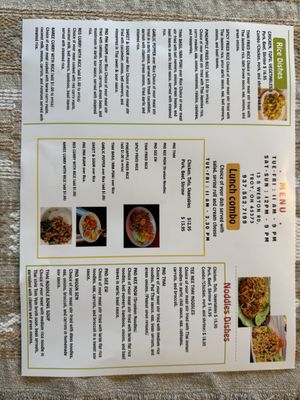 Menu photo 7 Tee Nee Thai Troy, OH
