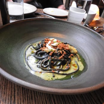 Boka - Squid Ink Bucatini - New American Near Me - Chicago, Illinois Boka - Squid Ink Bucatini - New American Near Me - Chicago, Illinois