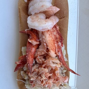 Lobster Dogs - a lobster sandwich with sauerkraut and sauerkraut - Food Trucks Near Me - Portland, Oregon