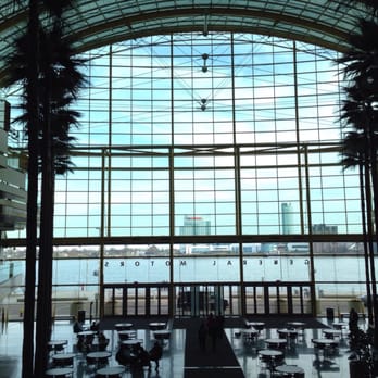 General Motors Building - Second floor view of lobby - Landmarks & Historical Buildings Near Me - Detroit, Michigan General Motors Building - Second floor view of lobby - Landmarks & Historical Buildings Near Me - Detroit, Michigan