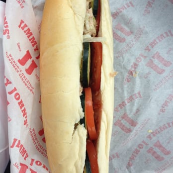 Jimmy John's - #3 - Totally Tuna. Hot cherry peppers added - Sandwiches Near Me - Plymouth Township, Michigan Jimmy John's - #3 - Totally Tuna. Hot cherry peppers added - Sandwiches Near Me - Plymouth Township, Michigan