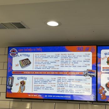 New York Chicken & Gyro - menu - Halal Near Me - Pasadena, California