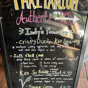 Thaitanium - Thai Near Me - Indianapolis, Indiana Thaitanium - Thai Near Me - Indianapolis, Indiana