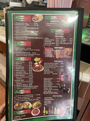 Menu photo 2 Las Ranas Cafe Los Angeles, CA Menu photo 2 Las Ranas Cafe Los Angeles, CA