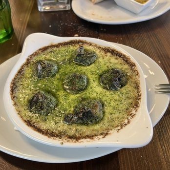 Bistro Mistral - Escargot - fantastic presentation, wonderfully prepared - just like in France! - French Near Me - Bellaire, Texas