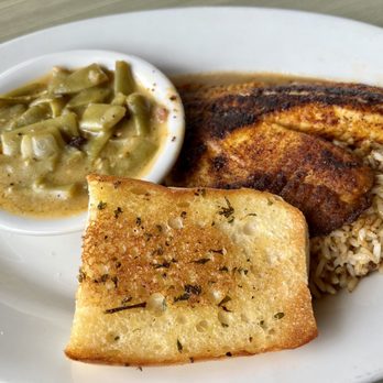Razzoo's Cajun Cafe - Blackened tilapia - Seafood Near Me - Oklahoma City, Oklahoma Razzoo's Cajun Cafe - Blackened tilapia - Seafood Near Me - Oklahoma City, Oklahoma