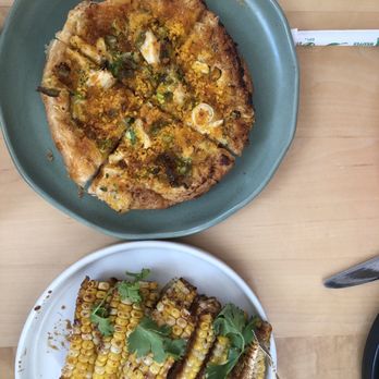 Goosefeather - Crab Rangoon scallion pancake and 5 spice corn - Cantonese Near Me - Tarrytown, New York