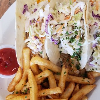 Harborside - Fish tacos, needed more fish - Seafood Near Me - Winter Haven, Florida Harborside - Fish tacos, needed more fish - Seafood Near Me - Winter Haven, Florida
