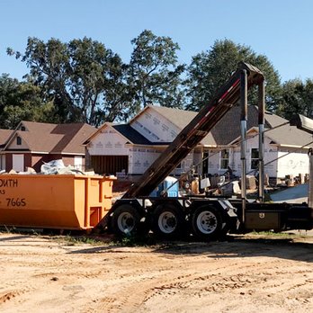 Deep South Containers - New home construction site with Deep South Containers - Dumpster Rental Near Me - Cantonment, Florida Deep South Containers - New home construction site with Deep South Containers - Dumpster Rental Near Me - Cantonment, Florida