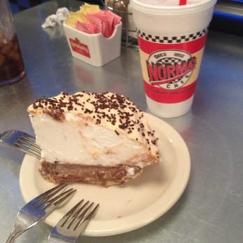 Norma's Cafe - Chocolate Mile High Cream Pie - Cafes Near Me - Frisco, Texas