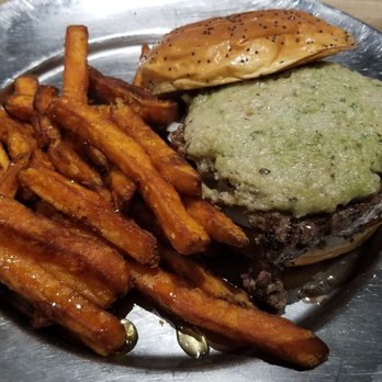 Eureka! - bone marrow burger. so good! - American Near Me - Berkeley, California