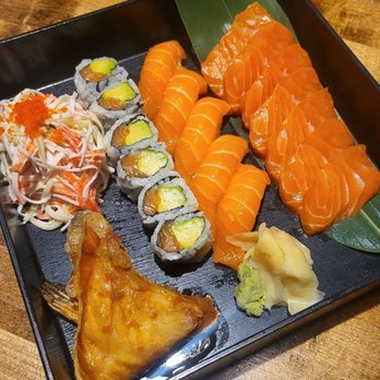 Osaka Fusion BBQ & Sushi - Salmon Lover $25.95 - Japanese Near Me - Brooklyn, New York