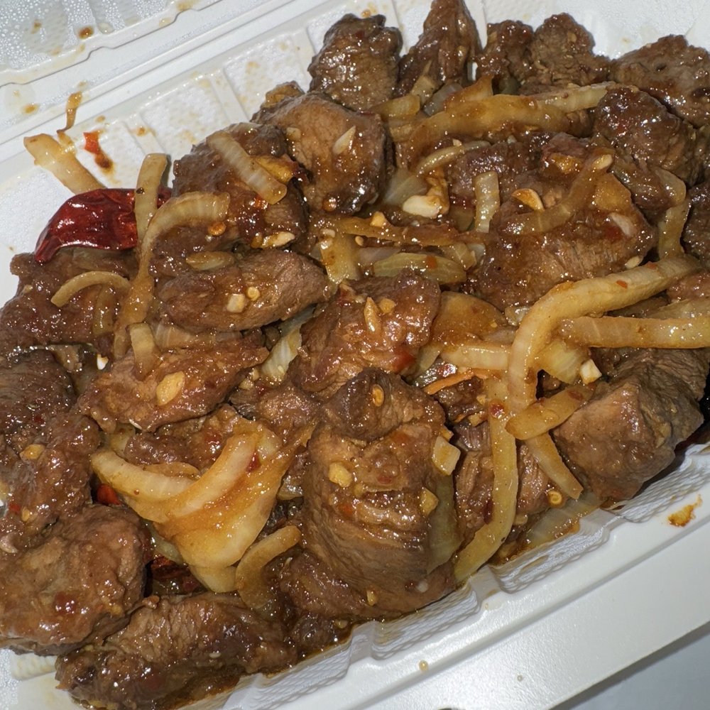 Blazing Noodles - Mongolian Beef - no scallions - Thai Near Me - Temecula, California Blazing Noodles - Mongolian Beef - no scallions - Thai Near Me - Temecula, California