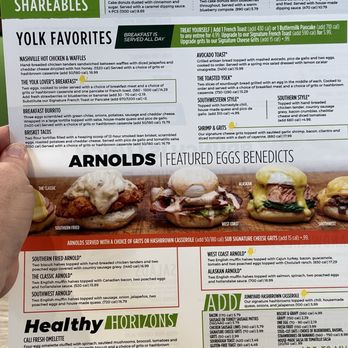 The Toasted Yolk Cafe - Menu - Breakfast & Brunch Near Me - Cypress, Texas The Toasted Yolk Cafe - Menu - Breakfast & Brunch Near Me - Cypress, Texas
