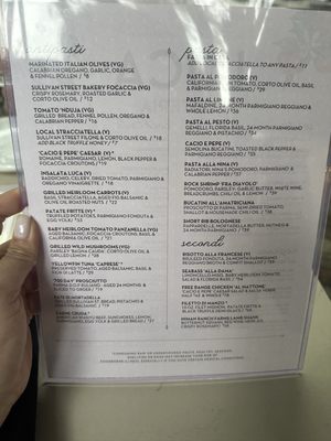 Menu photo 4 Luca Osteria Coral Gables, FL