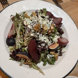 Poached Pear Salad