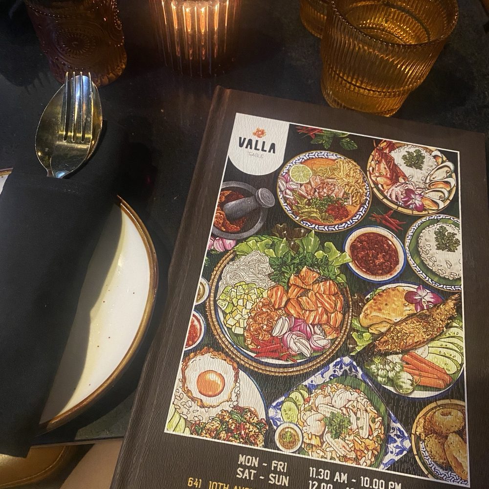 Valla Table - Thai Near Me - New York, New York Valla Table - Thai Near Me - New York, New York