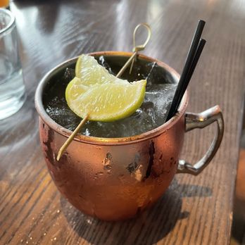 Thirsty Lion - Music Factory - Moscow mule - American Near Me - Irving, Texas