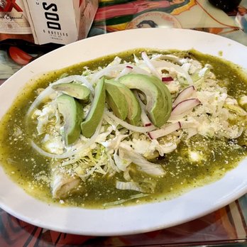 La China Poblana - ENCHILADAS POBLANAS with Green Sauce - Mexican Near Me - East Brunswick, New Jersey La China Poblana - ENCHILADAS POBLANAS with Green Sauce - Mexican Near Me - East Brunswick, New Jersey
