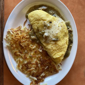 Original Breakfast House - Pork Green Chili Omelette - Breakfast & Brunch Near Me - Phoenix, Arizona