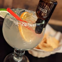 We asked for the best margarita they had! Super sweet but good!