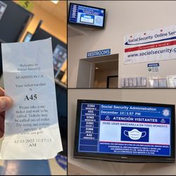 Social Security Administration - Social Security Administration, I waited 4.5 hours just to make an appointment and still don't have one, ridiculous!