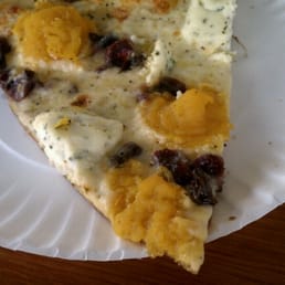 Squash and Cranberry Pizza