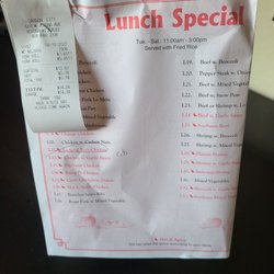 Dragon City - Lunch Special To-Go
