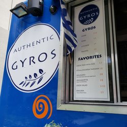 Authentic Gyros Food Truck - Menu