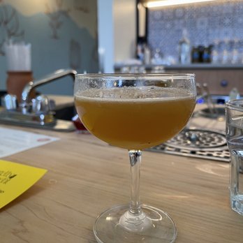 Pretty Decent - Islay Daiquiri - my personal fav. Smoky scotch, pineapple rum, coconut oolong tea syrup, lime, and nutmeg. - Cocktail Bars Near Me - Louisville, Kentucky