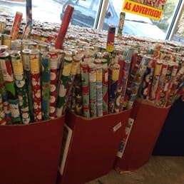A lot of Xmas wrapping paper