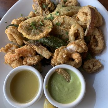 Cha Cha's Latin Kitchen - Shrimp and calamari appetizer - Bars Near Me - Brea, California Cha Cha's Latin Kitchen - Shrimp and calamari appetizer - Bars Near Me - Brea, California