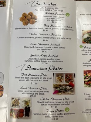 Menu photo 1 Mr Kabab Asheville, NC