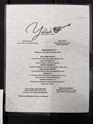 Menu photo 3 Yollah Social Kitchen & Garden Macon, GA Menu photo 3 Yollah Social Kitchen & Garden Macon, GA