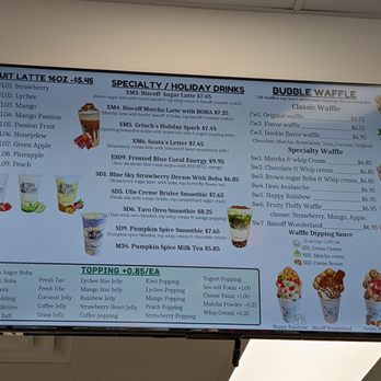 Tea Jar - Menu - Bubble Tea Near Me - Mansfield, Texas