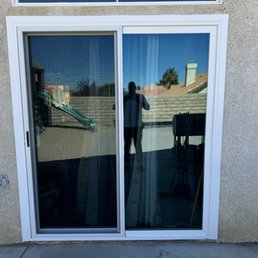Rear patio sliding glass door! Rear patio sliding glass door!