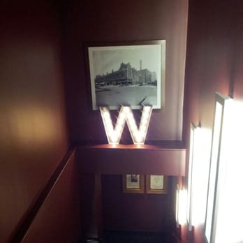 Watershed - Stairs down underneath pops for champagne - Lounges Near Me - Chicago, Illinois