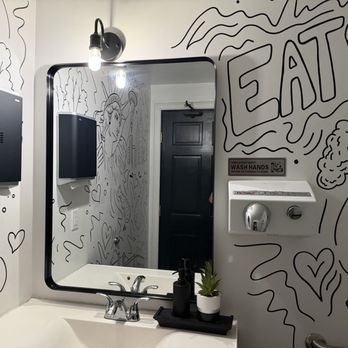Tiny's Famous Eats - The Bathroom - Soul Food Near Me - Riverhead, New York Tiny's Famous Eats - The Bathroom - Soul Food Near Me - Riverhead, New York