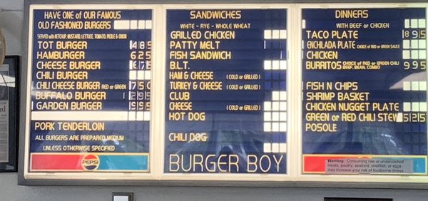 Menu photo 2 Burger Boy Cedar Crest, NM