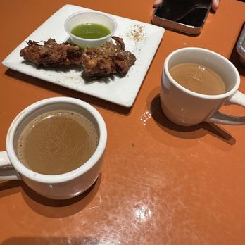 Momo's Master - complementary masala chai and pakoray from the manager - Himalayan/Nepalese Near Me - Chapel Hill, North Carolina Momo's Master - complementary masala chai and pakoray from the manager - Himalayan/Nepalese Near Me - Chapel Hill, North Carolina