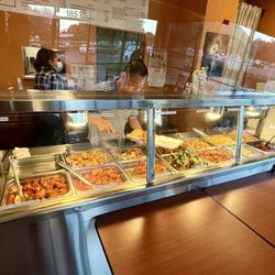 Chinese Kitchen - Hot table of goodies!
