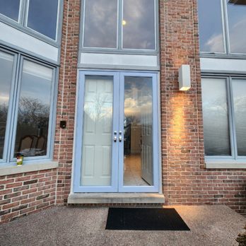 Pat Builders - Double oversized ProVia Legacy steel door with a double ProVia full-view storm door. - Windows Installation Near Me - Elk Grove Village, Illinois Pat Builders - Double oversized ProVia Legacy steel door with a double ProVia full-view storm door. - Windows Installation Near Me - Elk Grove Village, Illinois
