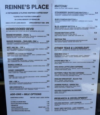 Menu photo 5 Reinne’s Place Long Beach, CA Menu photo 5 Reinne’s Place Long Beach, CA