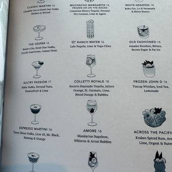 Even Coast - Cocktail Menu - Seafood Near Me - Dallas, Texas Even Coast - Cocktail Menu - Seafood Near Me - Dallas, Texas
