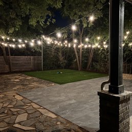 Night view with lights. Night view with lights.